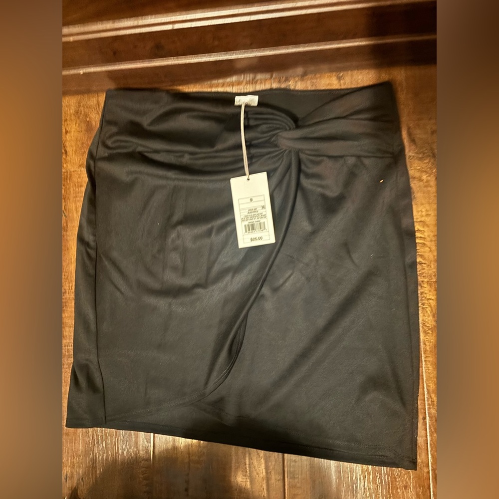 Stretchy black miniskirt from Target